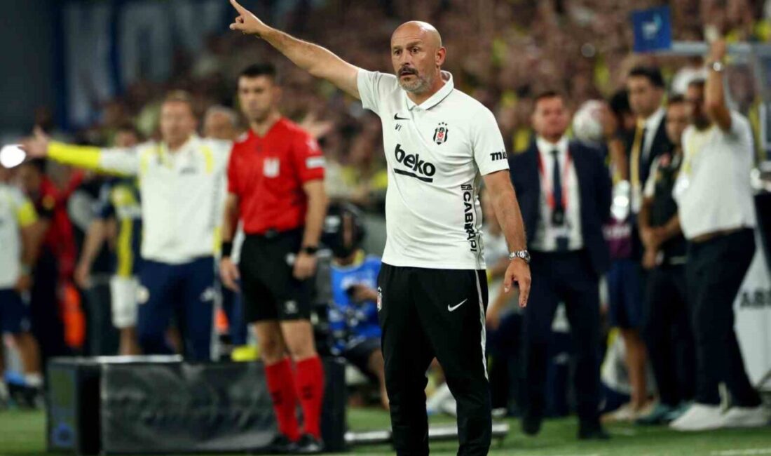 Vincenzo Italiano, ilk derbisinden galip ayrıldı Beşiktaş Teknik Direktörü Vincenzo Italiano, Fenerbahçe karşısında çıktığı ilk derbiden