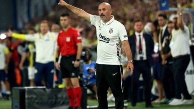 Beşiktaş Teknik Direktörü Vincenzo Italiano, Fenerbahçe karşısında çıktığı ilk derbiden