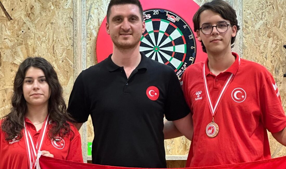 Türkiye Dart Milli Takımı’nın Avusturya Açık’taki başarısında Yıldırım Belediyesporlu genç