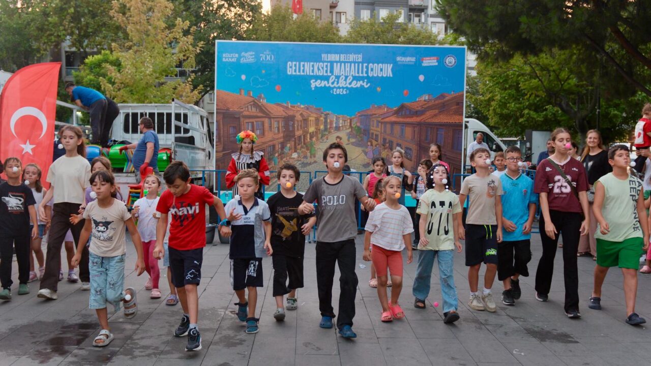 Yıldırım Belediyesi’nin yaz boyunca düzenlediği Geleneksel Mahalle Çocuk Şenlikleri, 24
