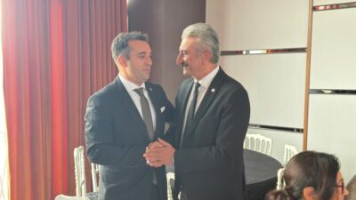 YENİ Parti Nilüfer İlçe Başkanlığı seçiminde Ahmet Eren Memiç ile