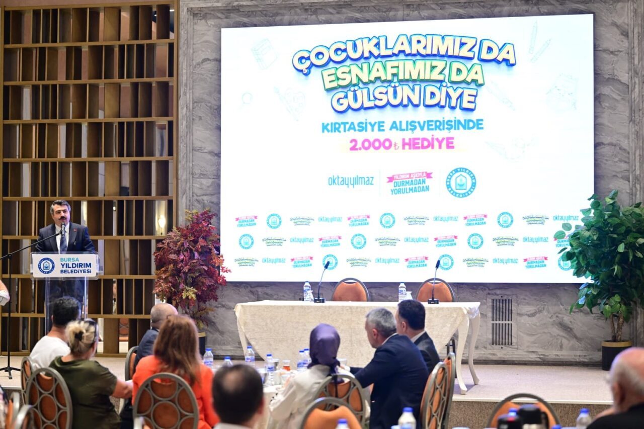 Yıldırım’da 6 bin öğrenciye kırtasiye desteği 20 Bülten Medya -