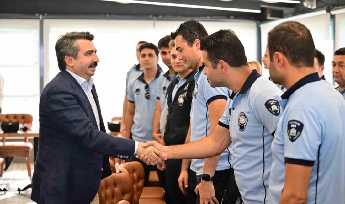 Yıldırım’da zabıta haftası kutlandı Yıldırım Belediye Başkanı Oktay Yılmaz, Zabıta Teşkilatı’nın 200. kuruluş yıl