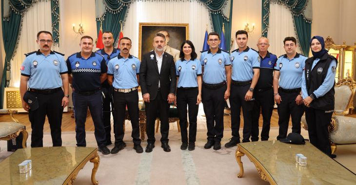 Bursa Büyükşehir Belediyesi Başkan Vekili Şahin Biba, Zabıta Teşkilatı’nın 200.