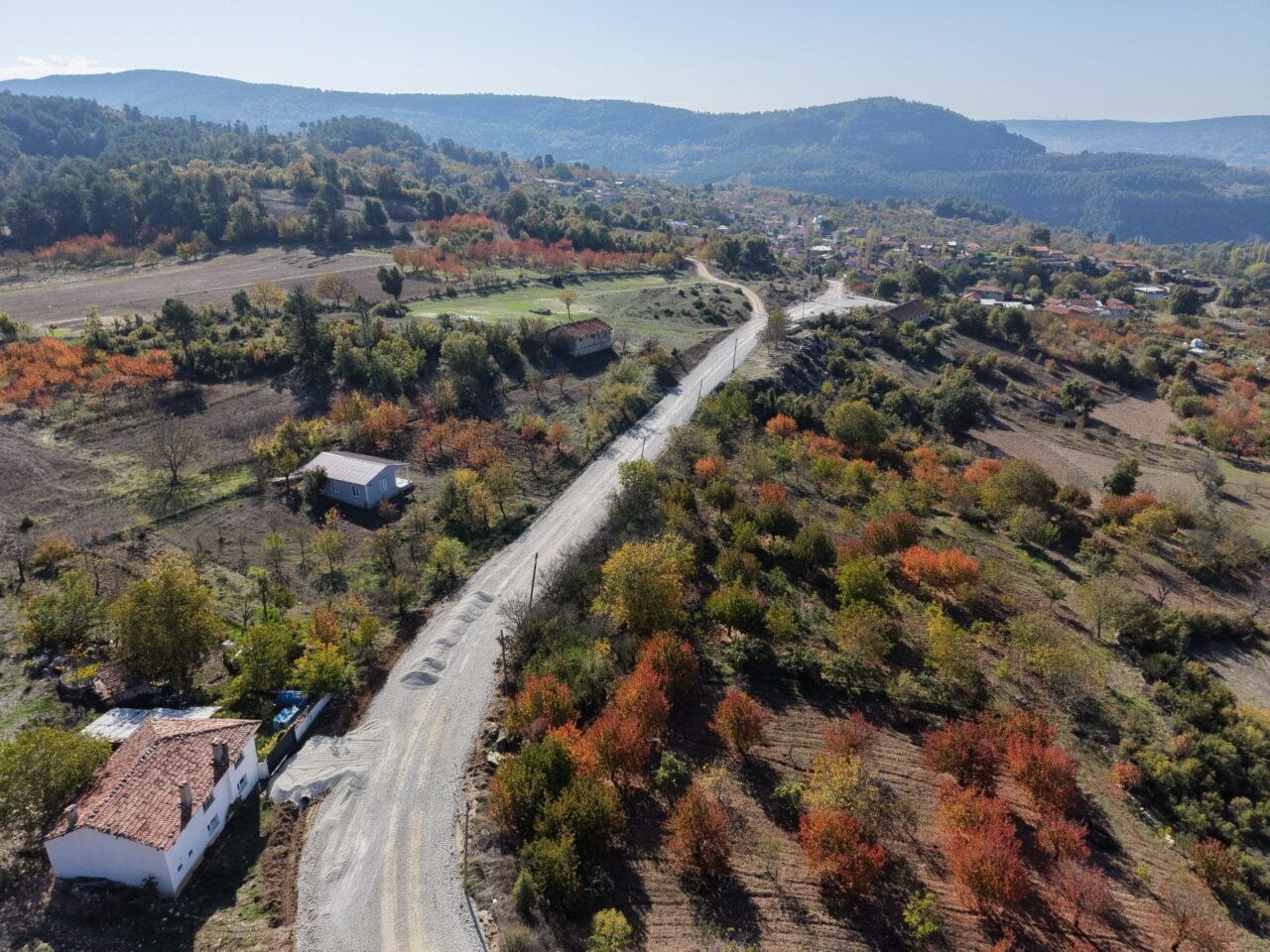 Keles’te 17 kilometrelik yol yenileniyor 1 Bülten Medya -