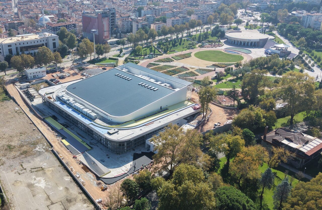 Atatürk Spor Salonu’nda sona doğru! Yüzde 80 tamamlandı 4 Bülten Medya -
