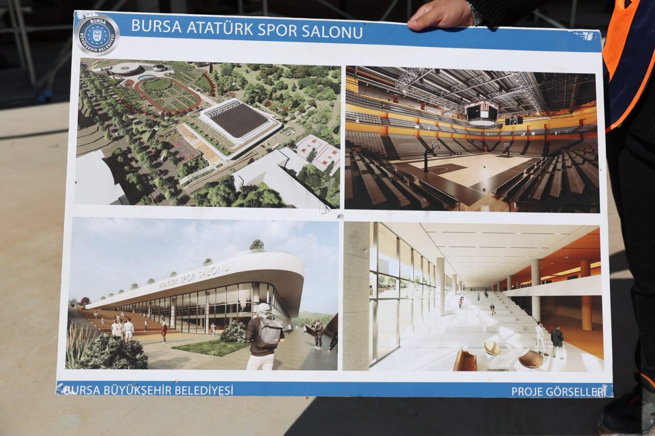 Atatürk Spor Salonu’nda sona doğru! Yüzde 80 tamamlandı 3 Bülten Medya -
