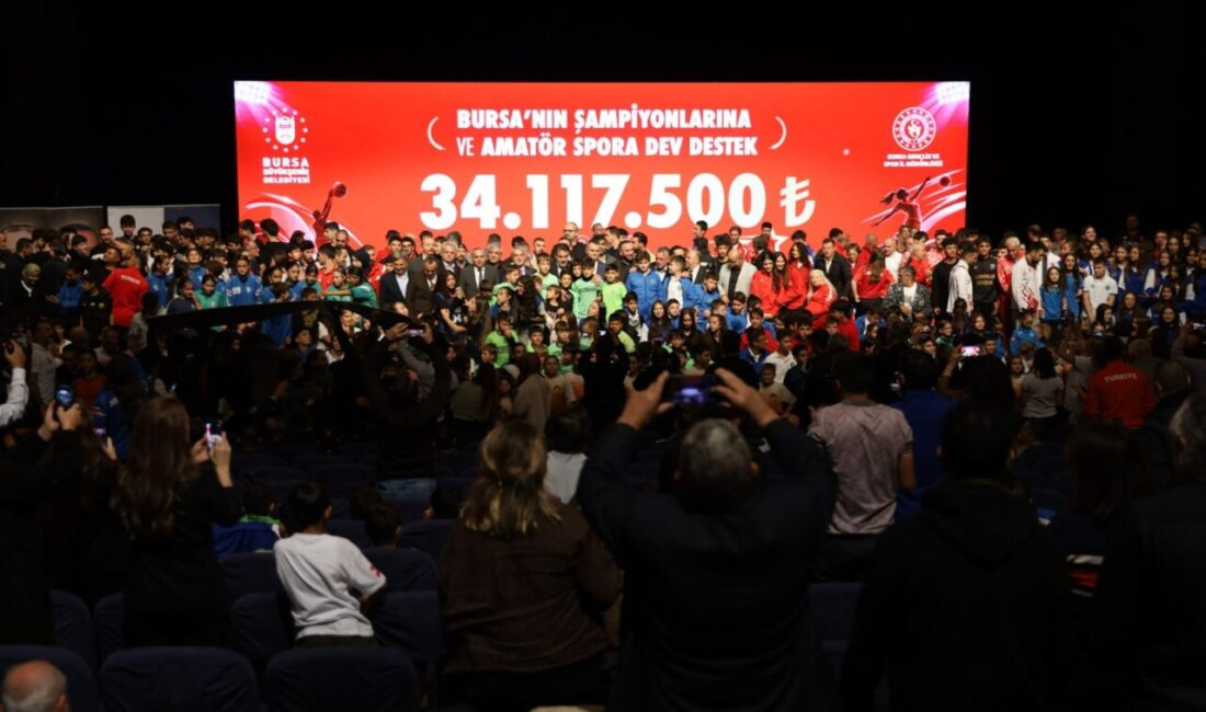 Bursa’da amatör spora 34,1 milyon TL’lik destek Bursa Büyükşehir Belediyesi ile Gençlik ve Spor İl Müdürlüğü