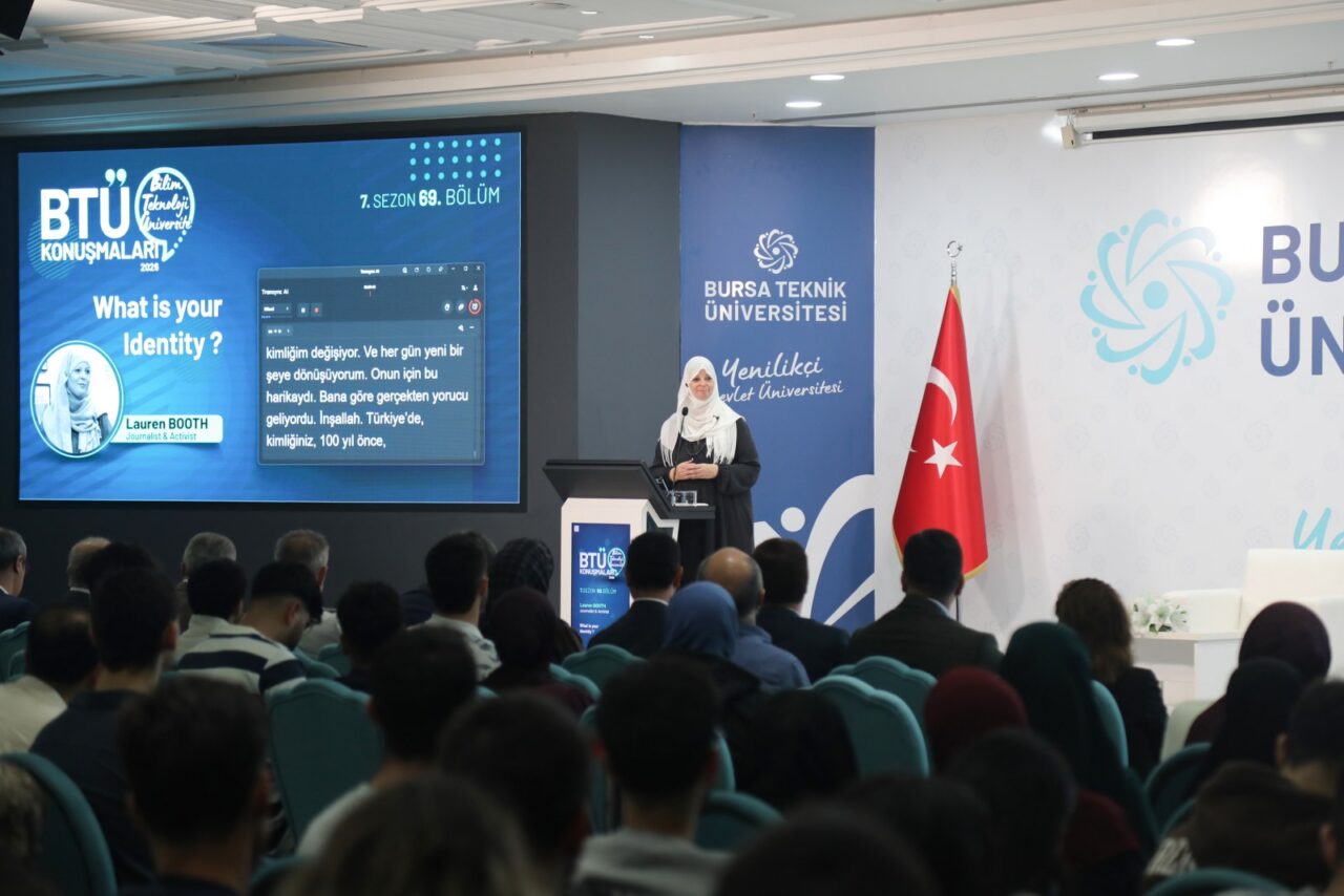 BTÜ’de Lauren Booth’tan kimlik ve inanç üzerine dikkat çeken mesajlar 1 Bülten Medya -