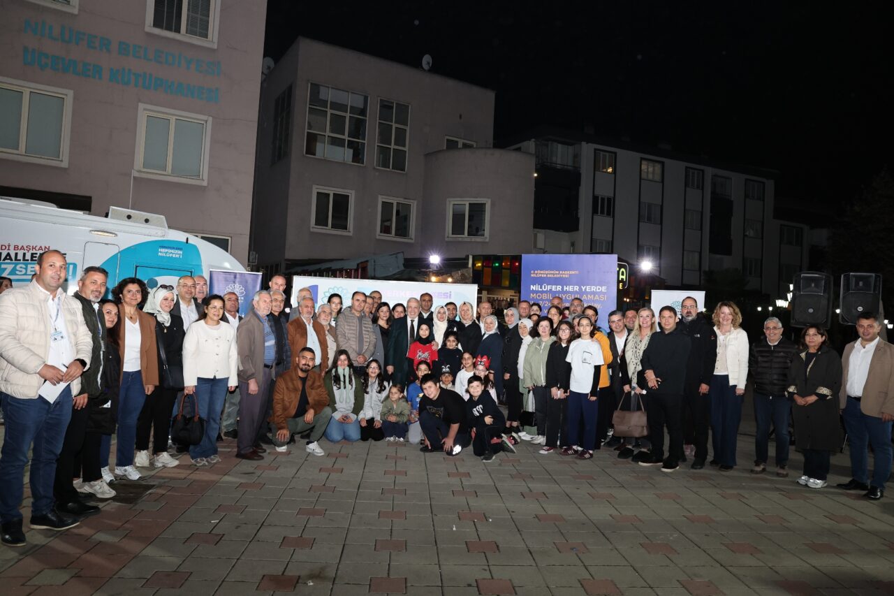 Nilüfer Belediye Başkanı Şadi Özdemir, “Şadi Başkan’la Akşam Çayı” buluşmaları