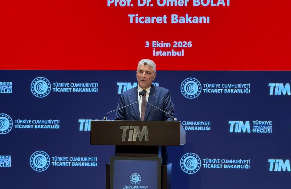 Ticaret Bakanı Ömer Bolat, 2026 yılı Eylül ayı dış ticaret
