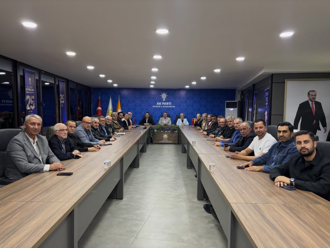 AK Parti Bilecik İl Başkanlığı, haftalık İl Yönetim Kurulu toplantısında