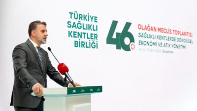 Bursa Büyükşehir Belediye Başkan Vekili Şahin Biba, Türkiye Sağlıklı Kentler
