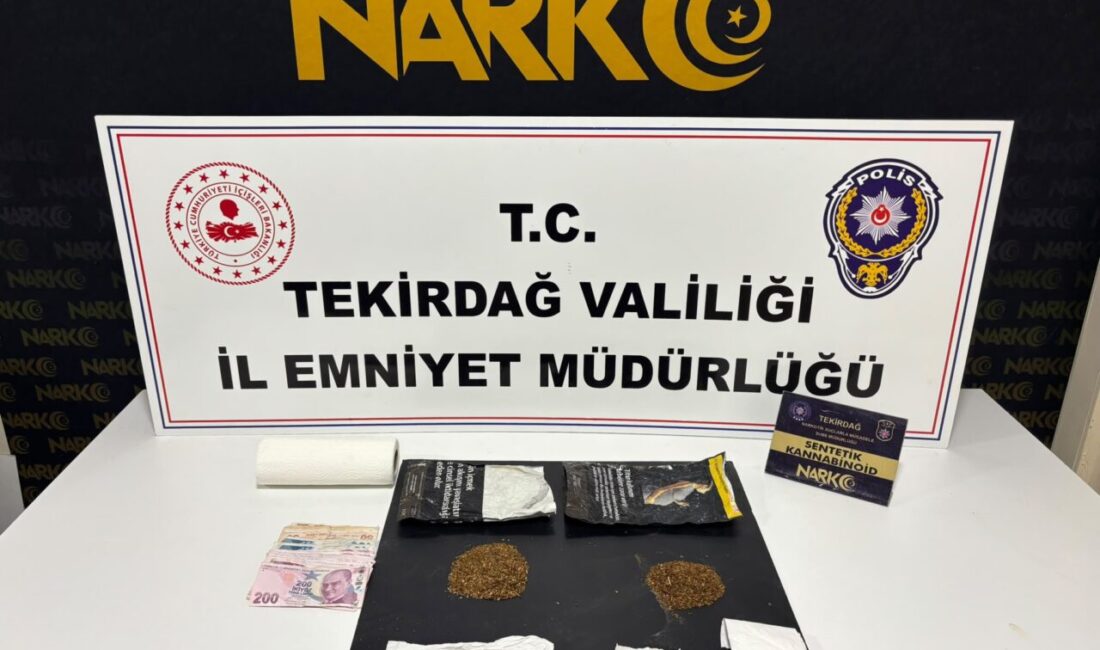 Tekirdağ’da 11 ilçede son iki haftada düzenlenen uyuşturucuyla mücadele çalışmalarında