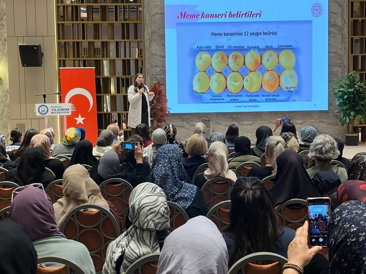 Bursa’da meme kanserine karşı gökyüzü pembeye boyandı 2 Bülten Medya -