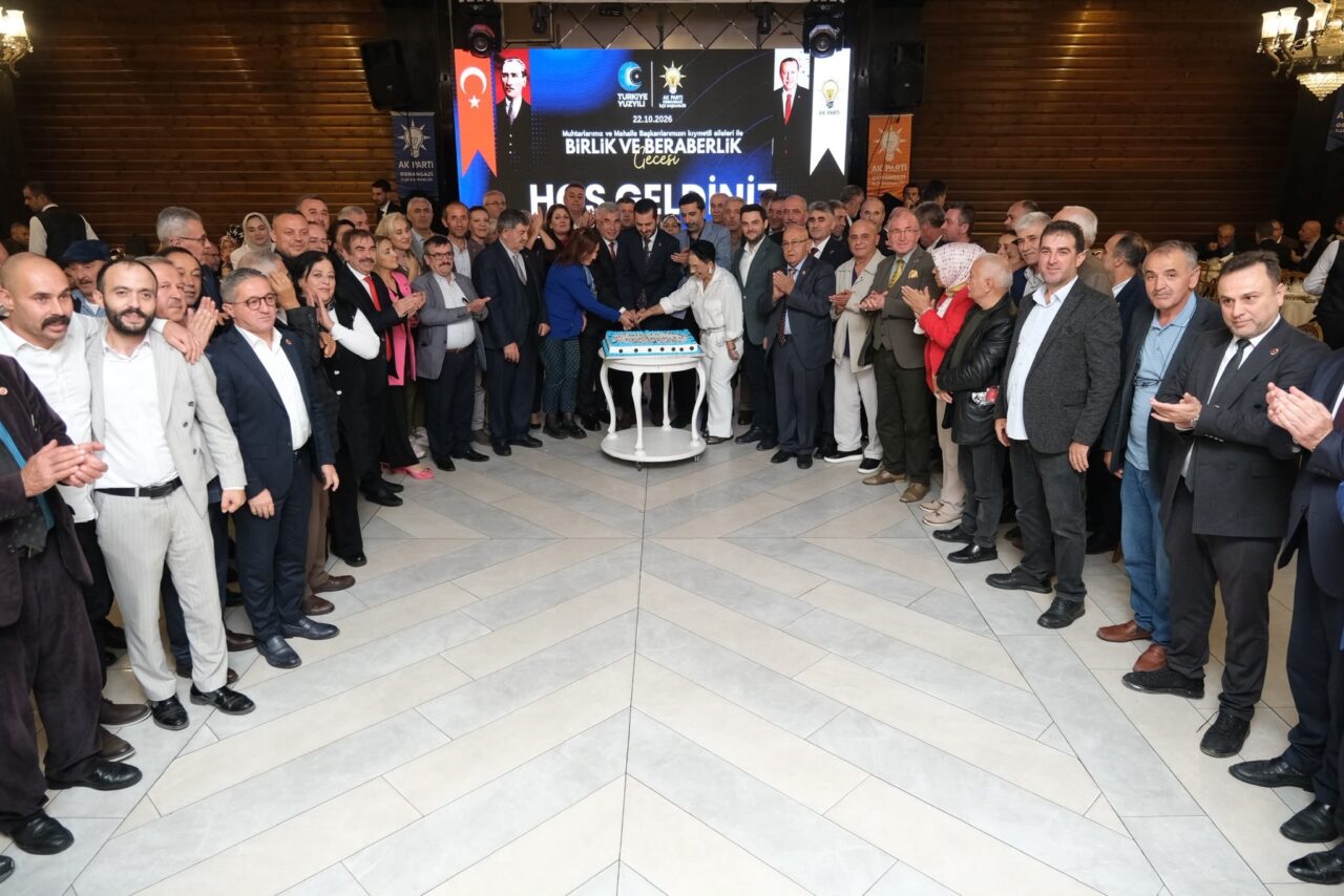 AK Parti Osmangazi İlçe Başkanlığı tarafından düzenlenen Birlik ve Beraberlik