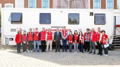 Türk Kızılay tarafından Bilecik Şeyh Edebali Üniversitesi Merkez Kampüsü’nde düzenlenen