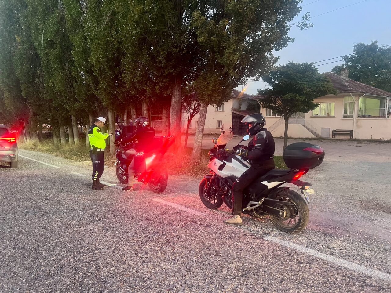 Bilecik’te jandarma ekiplerinin gerçekleştirdiği denetimlerde 192 motosiklet ve motorlu bisiklet