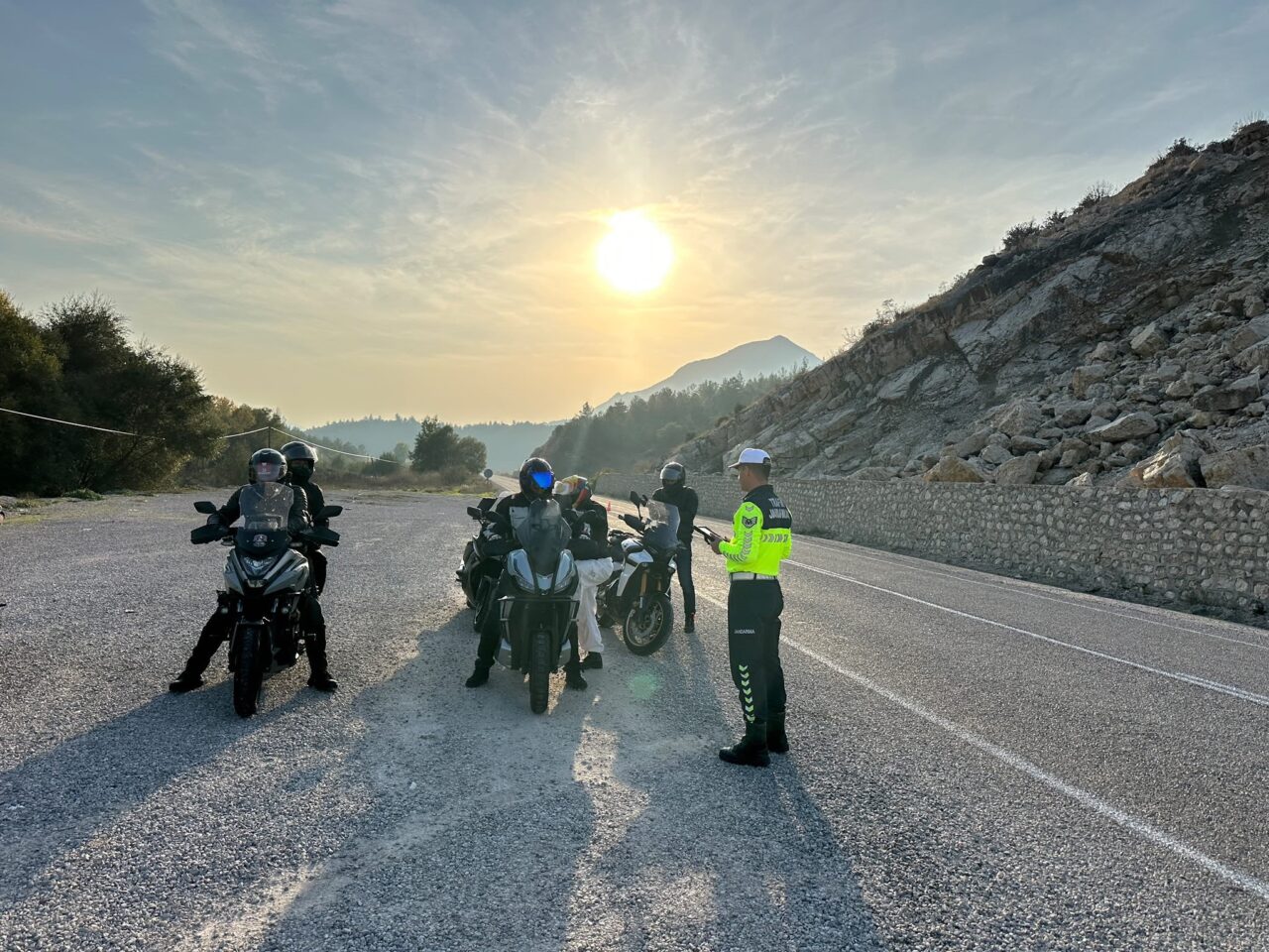 Bilecik’te motosiklet denetimi: 7 sürücüye ceza 1 Bülten Medya -