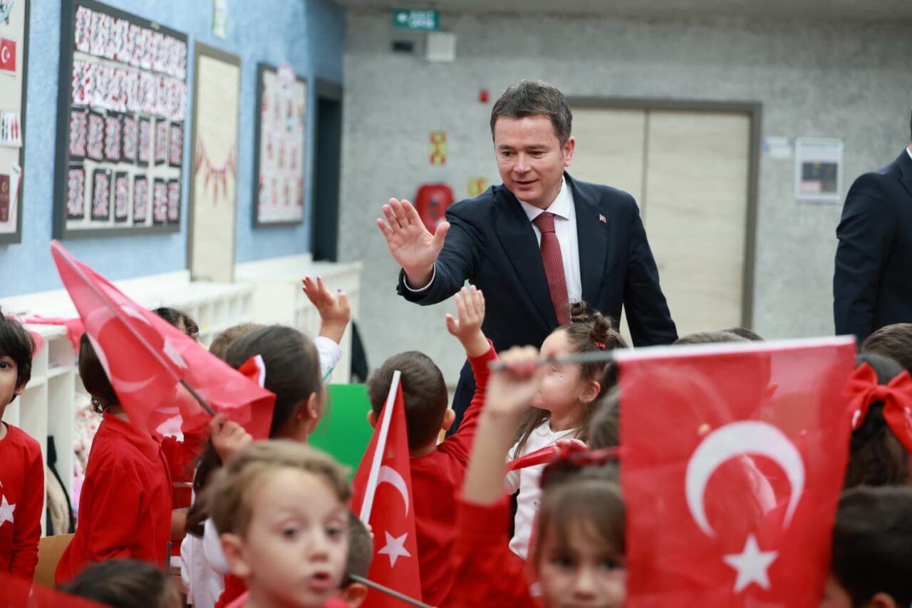 Osmangazi Belediyesi kreşlerinde 29 Ekim Cumhuriyet Bayramı dolayısıyla düzenlenen etkinliklerde