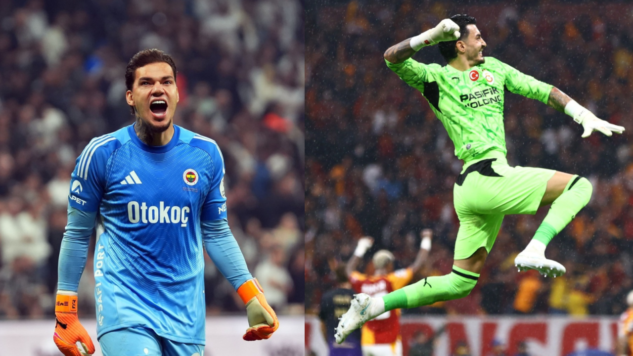 Galatasaray ile Fenerbahçe arasında oynanacak derbide kalecilerin performansı da belirleyici