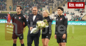  Bursaspor’un Pendikspor’u konuk ettiği karşılaşma öncesinde, Bursaspor İkinci Başkanı