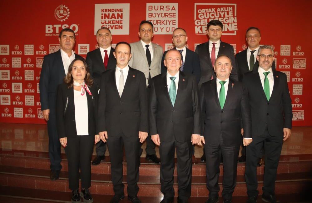 “Biz bir sevdik, onlar bin sevdi” Bursa Ticaret ve Sanayi Odası (BTSO) Yönetim Kurulu Başkanlığına seçilen