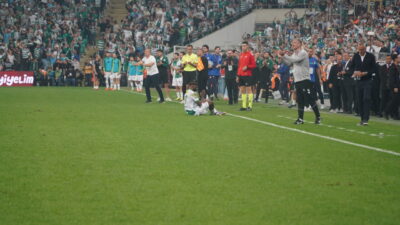 Bursaspor’un Nijeryalı futbolcusu Kelechi Iheanacho, Mardin 1969 maçında attığı golün