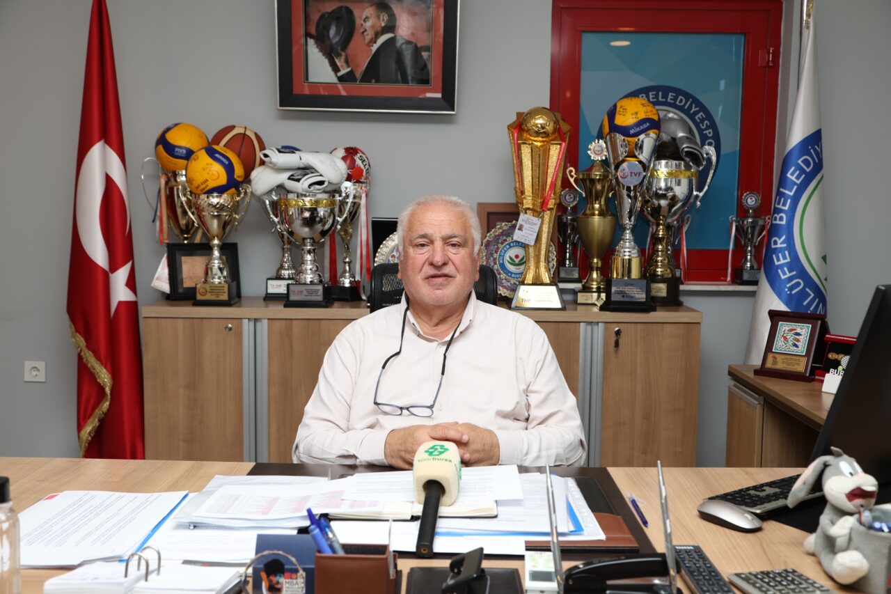 Nilüfer Belediyespor Başkanı Muharrem Or, takımın ligde karşılaştığı hakem kararları