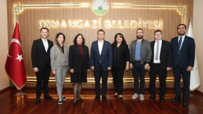 Osmangazi Belediye Başkanı Erkan Aydın ile Türk Mühendis ve Mimar