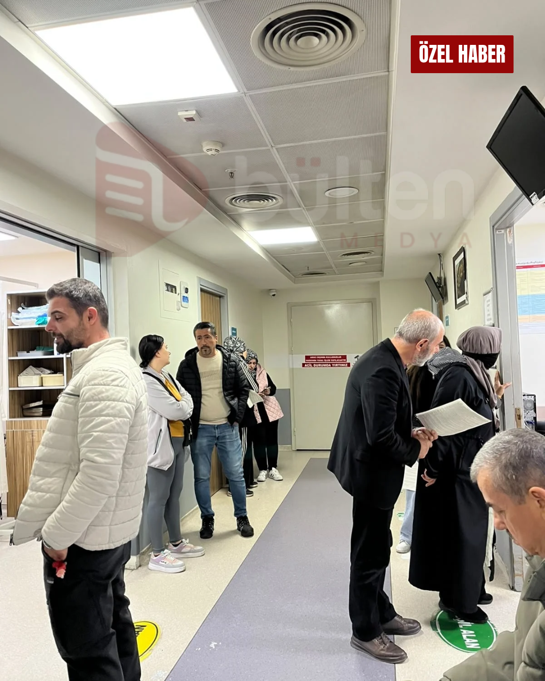 Bursa’da acil serviste yoğunluk: Hastalar sıra bekledi 2 Bülten Medya -