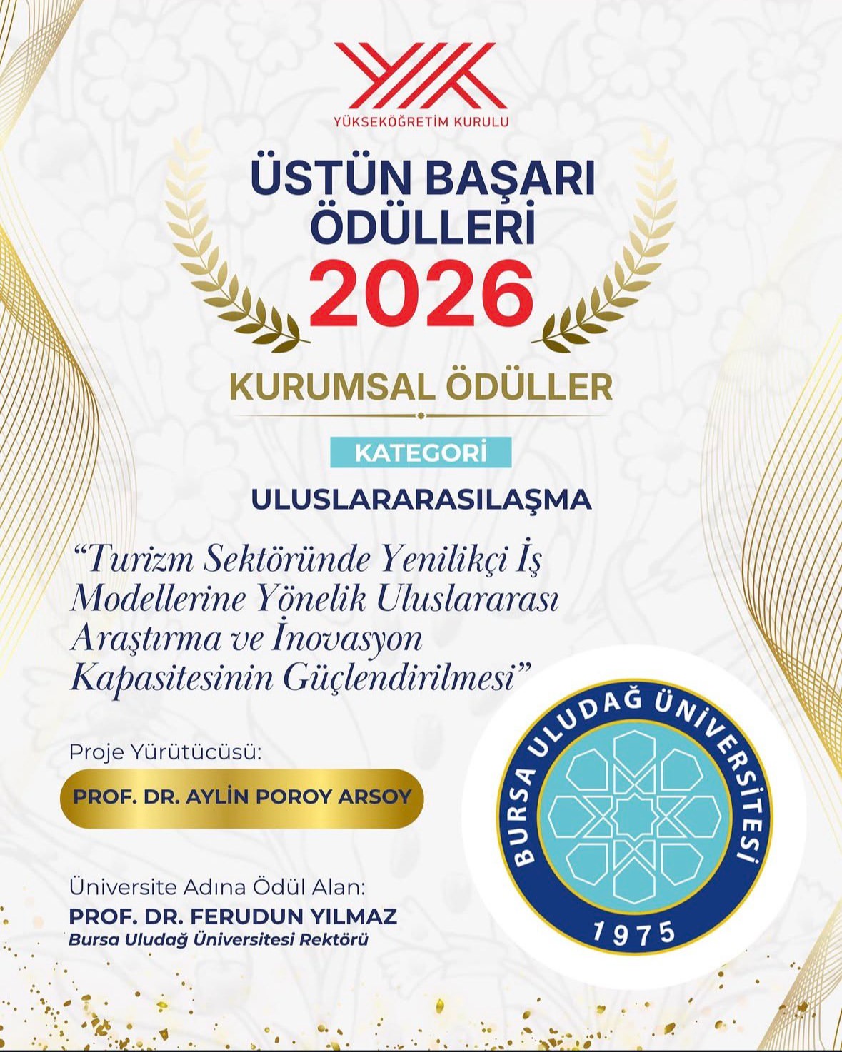 BUÜ’lü akademisyene uluslararasılaşma ödülü 2 Bülten Medya -