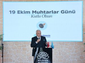 Nilüfer Belediye Başkanı Şadi Özdemir, muhtarlar aracılığıyla bu yıl belediyeye