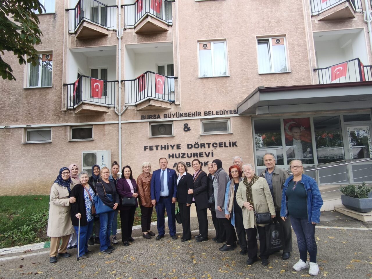 TÜED Uludağ Şubesi Başkanı Kenan Pars ve beraberindeki heyet, Fethiye