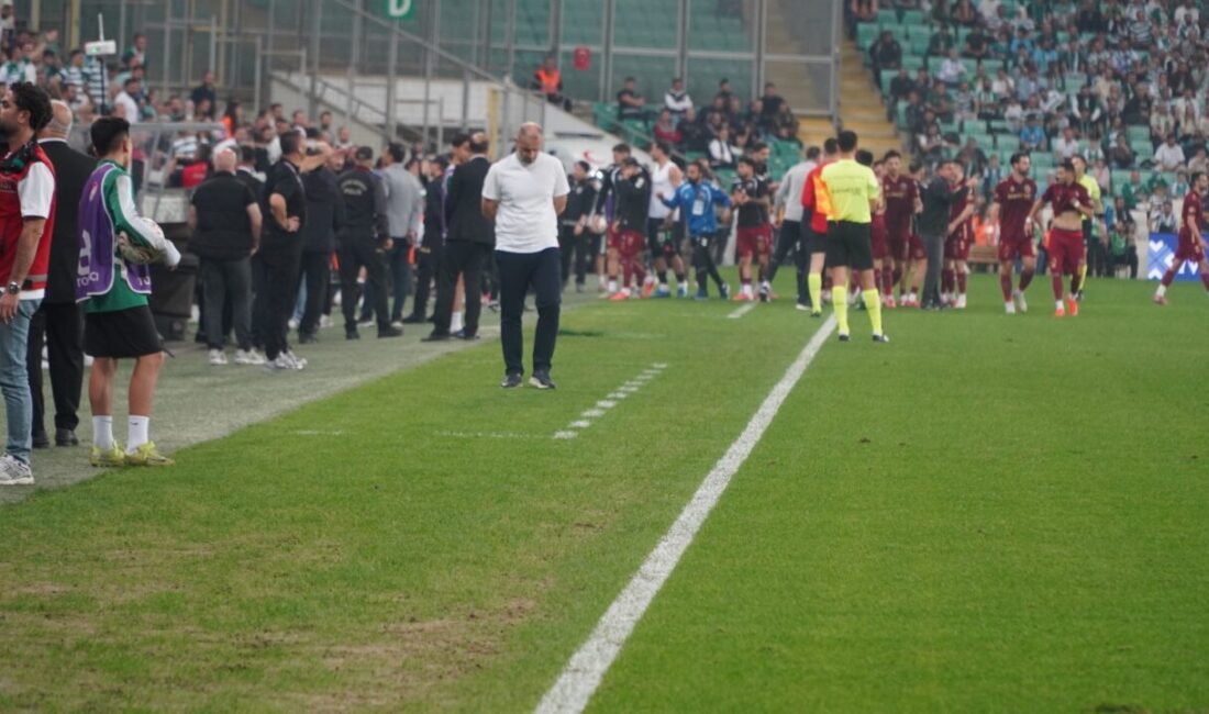 Bursaspor’a TFF’den Disiplin Sevki Bursaspor, Mardin 1969 Spor maçındaki saha olayları nedeniyle PFDK’ya sevk
