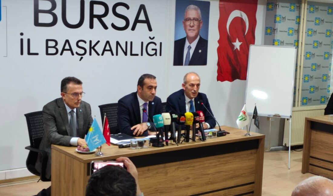 İYİ Parti’den Bursa’da ekonomi ve denetim vurgusu İYİ Parti AR-GE ve Parti İçi Eğitimden Sorumlu Genel