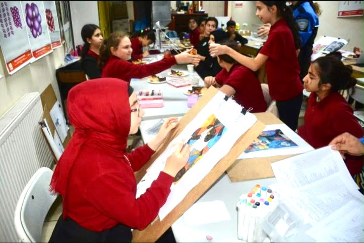 Bursa’da 20 öğrenci sanatla buluştu 1 Bülten Medya -