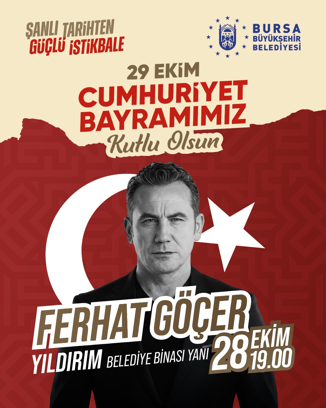 Bursa’da 29 Ekim programı belli oldu: Konserler, yürüyüş ve sergiler 1 Bülten Medya -