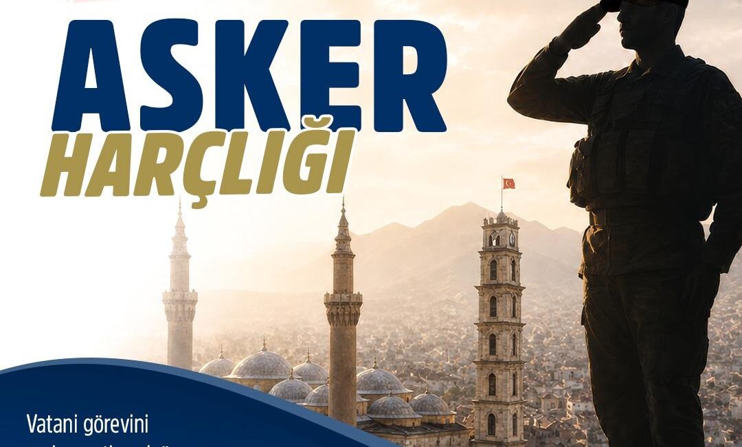 Bursa’da askere gidecek gençlere harçlık desteği Bursa Büyükşehir Belediyesi, 1 Kasım 2026’dan sonra zorunlu askerlik görevine