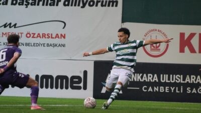 Ankara Keçiörengücü’nü deplasmanda 4-2 mağlup eden Bursaspor, karşılaşmada iki kez