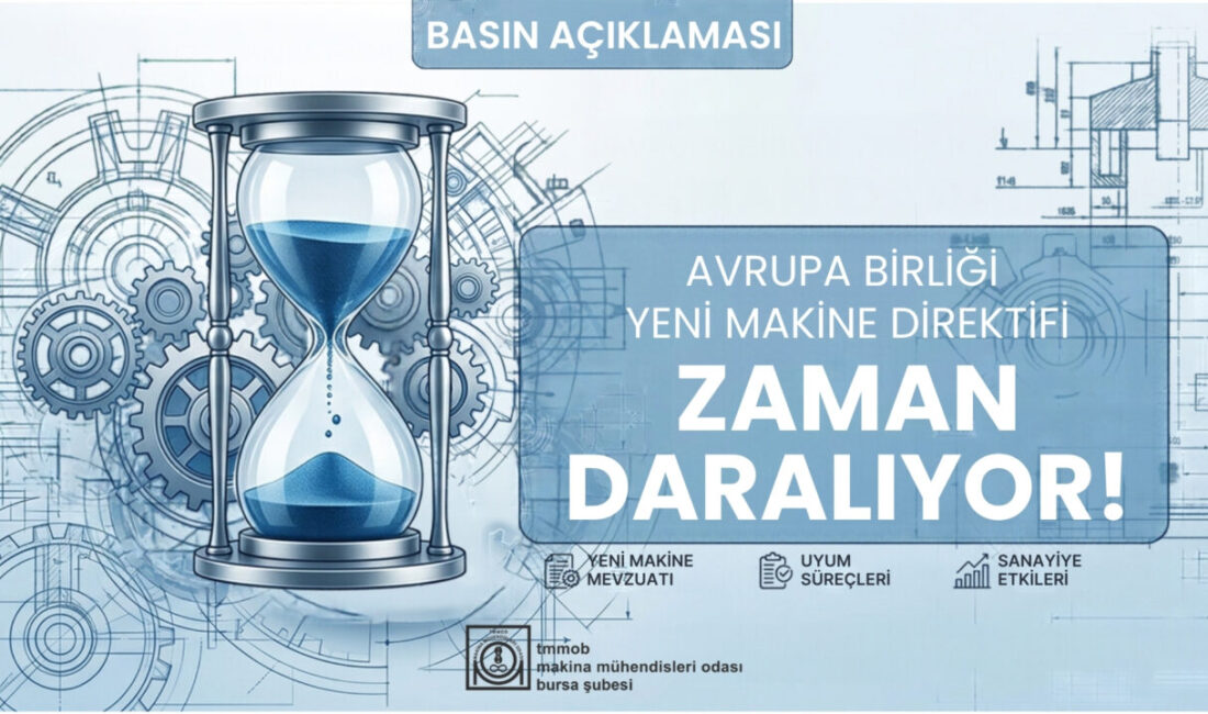 Avrupa Birliği’nin 20 Ocak 2027’de uygulanmaya başlayacak yeni Makine Mevzuatı,