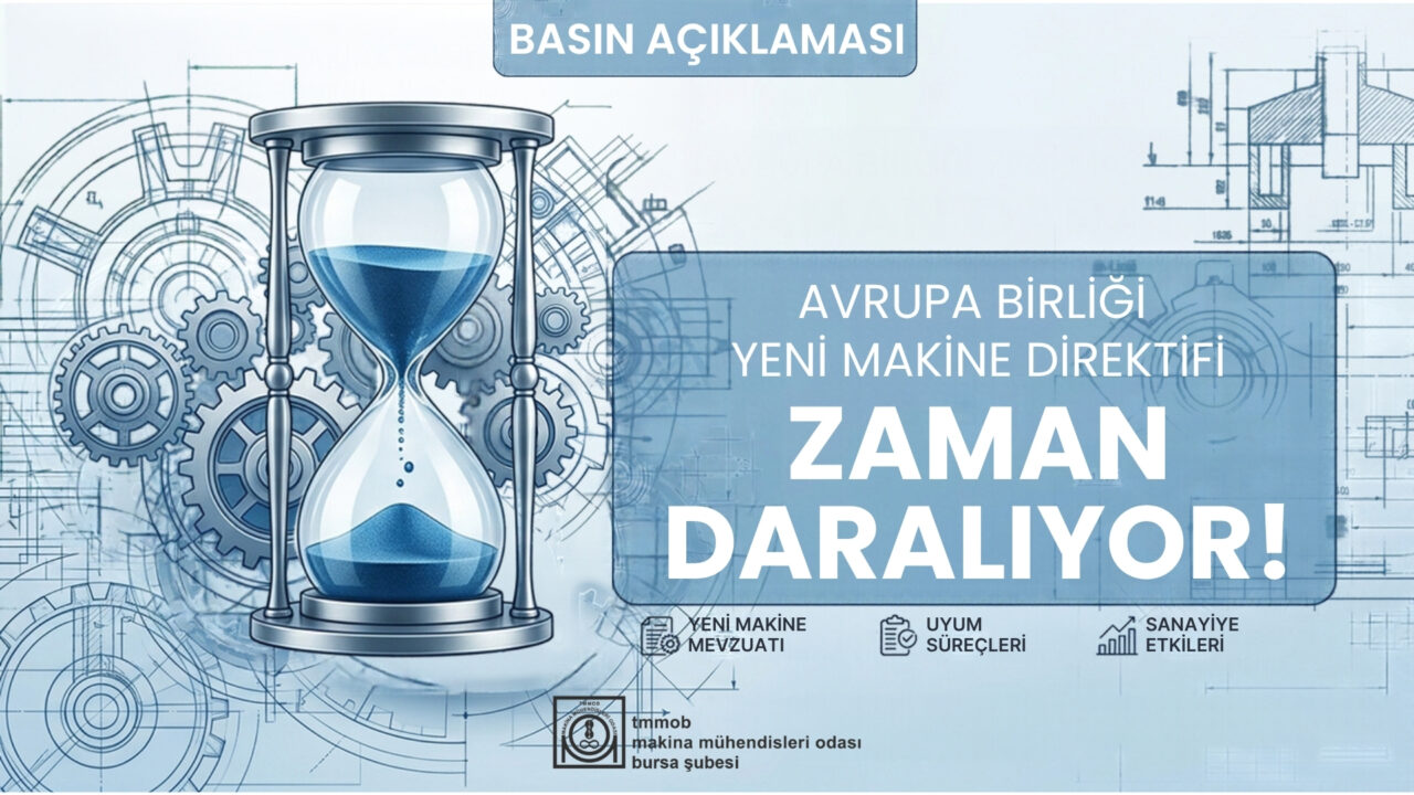 Yeni Makine Mevzuatı için zaman daralıyor Avrupa Birliği’nin 20 Ocak 2027’de uygulanmaya başlayacak yeni Makine Mevzuatı,
