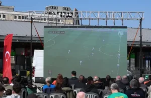  Bursaspor’un Keçiörengücü ile oynayacağı karşılaşma, Osmangazi Meydanı’nda kurulacak dev