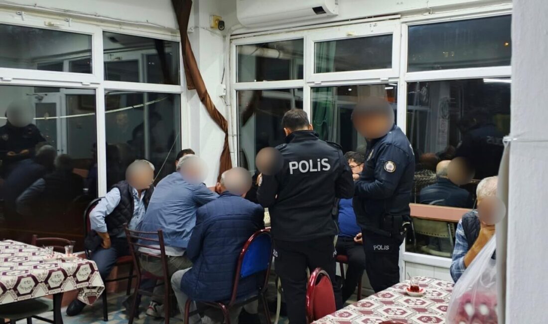 Bursa Yıldırım’da 300 polisin katıldığı denetimlerde 618 vatandaşın UYAP sorgusu