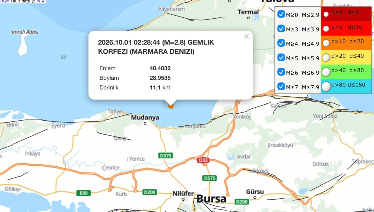 Gemlik'te meydana gelen depremin ardından açıklama yapıldı. Başkan Yıldız yetkilileri