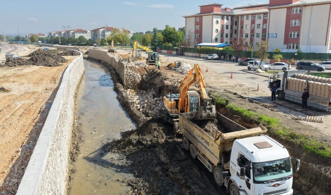 Bursa Büyükşehir Belediyesi, Nilüfer’de Hasanağa ve Ürünlü derelerinde toplam 1.350