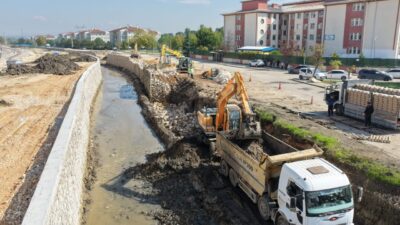 Bursa Büyükşehir Belediyesi, Nilüfer’de Hasanağa ve Ürünlü derelerinde toplam 1.350
