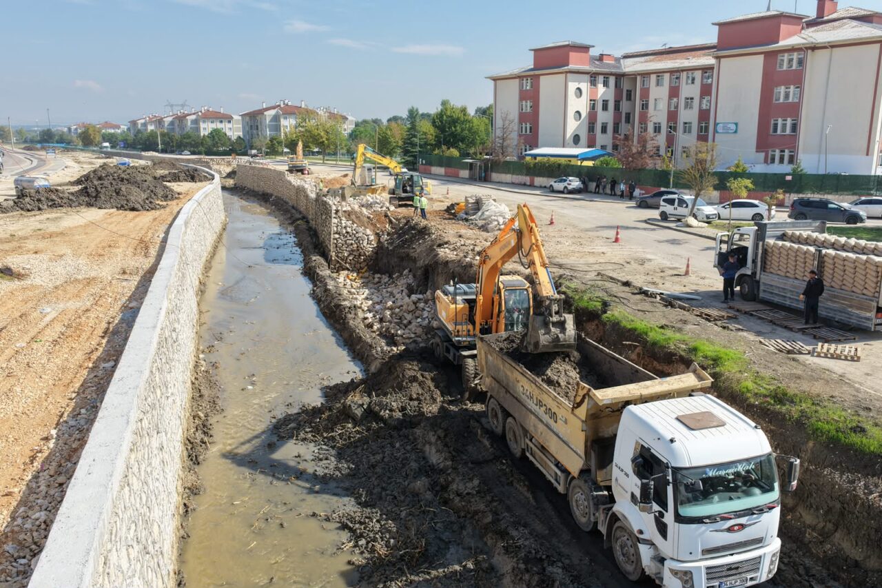 Bursa Büyükşehir Belediyesi, Nilüfer’de Hasanağa ve Ürünlü derelerinde toplam 1.350