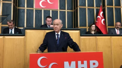 Milliyetçi Hareket Parti (MHP) lideri Devlet Bahçeli, partisinin grup toplantısında