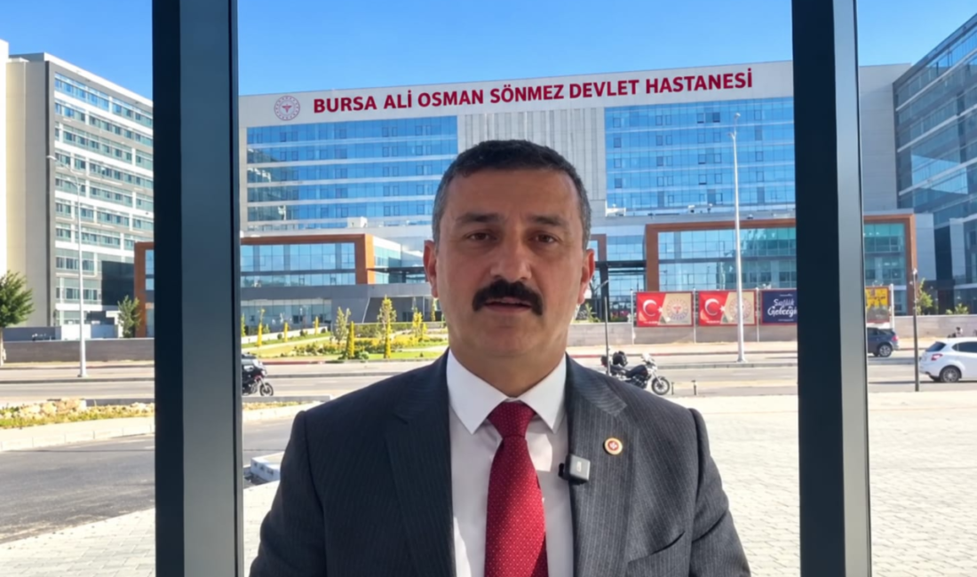 Türkoğlu’dan Ali Osman Sönmez Hastanesi tepkisi: “Açın artık şu hastaneyi!” İYİ Parti Bursa Milletvekili Selçuk Türkoğlu, Ali Osman Sönmez Devlet